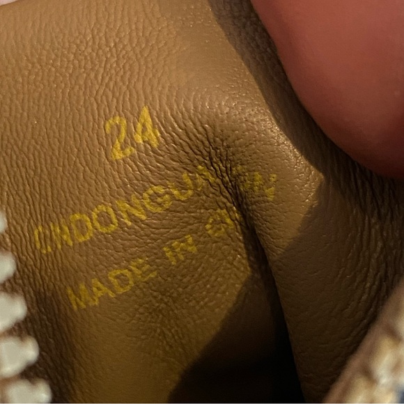 B BURBERRY House Check Toddler Shoes Size 24 - Picture 10 of 11